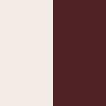 Vintage White/Burgundy